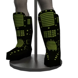 Cybergoth Studded Platform Boots 
