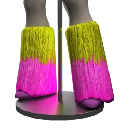 The DandyLions Fluffy Leg Warmers