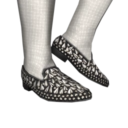 Delirious Barbed Shoes (Silver)