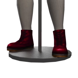 Delirious Squid Red Rebellion Boots -  Burgundy