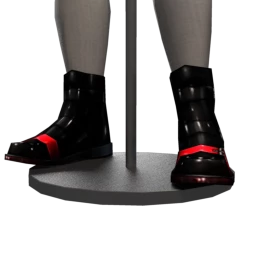 Delirious Squid Scarlet Coal Boots