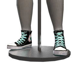 Delirious Squid Eye Ball Sneakers - Dark