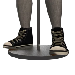 Rockabilly Ray Hi-Top Sneakers - Denim