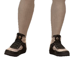 Front Row Silver Spectrum Sneakers