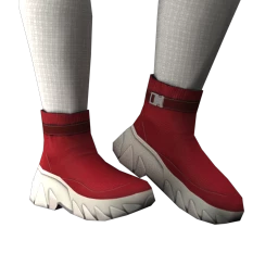 Drop Science Red Hydrant Sneakers