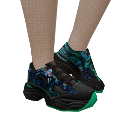 Drop Science x Fat Joe Floral Fusion Sneakers