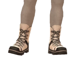 Drop Science Black And Cream Boots