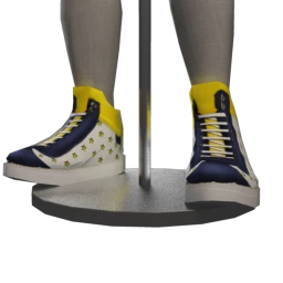 Drop Science Nebula High Top Trainers