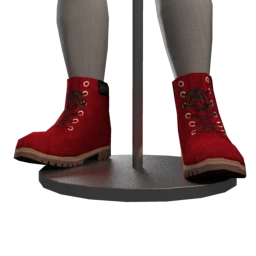 Drop Science Construction Boot - Red