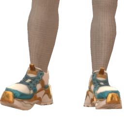 Drop Science Skyline Blue Gold Kicks