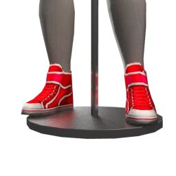 Drop Science Critical Red Sneakers