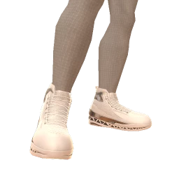 Drop Science White Winter Sneakers