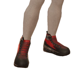 Delirious Red Fire Modern Sneakers