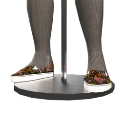 Foal Canvas Slip Ons - Tropics