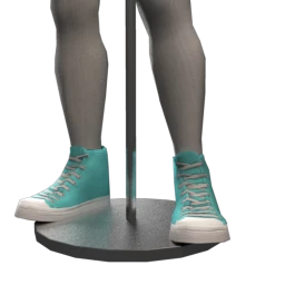 Foal Hi-Tops - Eggshell Blue