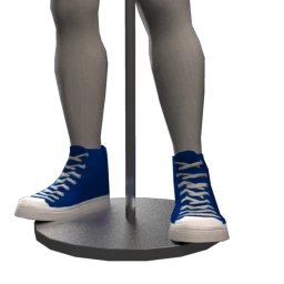 Foal Hi-Tops - Marine Blue