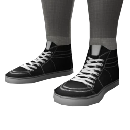 Foal High-Top Baseball Sneakers