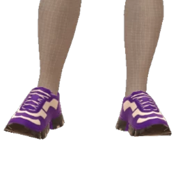 Drop Science Violet Stride Performance Sneakers