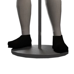 Front Row Shash Hit Suede Shoes - Ditressed Black