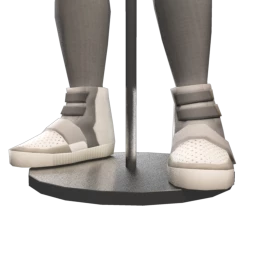 Front Row Eazzy High Tops - White