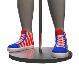 Front Row Stars and Stripes Sneakers