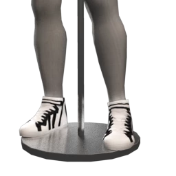 Monochrome Contrast Hi-Tops