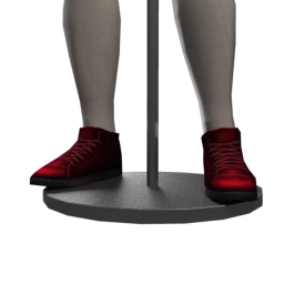 Front Row Scarlett Velvet Sneakers