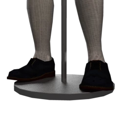 Drey Blue Hi-Gloss Brogues