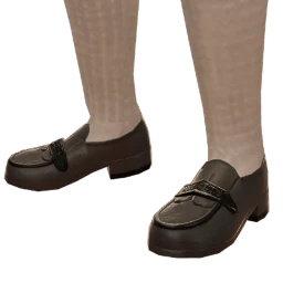 Ikon Elite Lux Black Leather Loafers