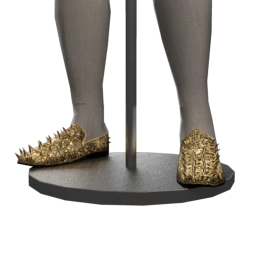 Statement Studded Glamour Loafers