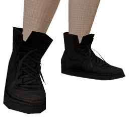 Ikon Elite Black Undone Sneakers