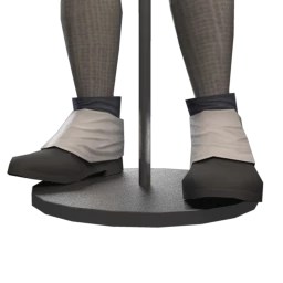 Monochrome Spats Shoes