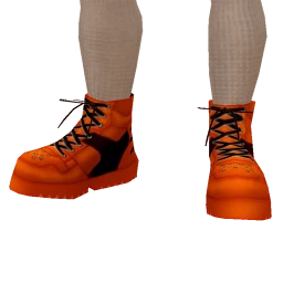 Drop Science Orange Trainers