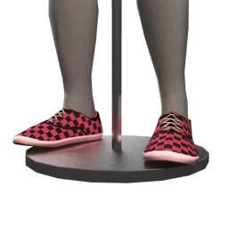 Canvas Plimsolls - Checker