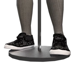 Skull Folded Sneakers