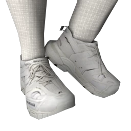 BALENCIAGA - White Track Sneakers