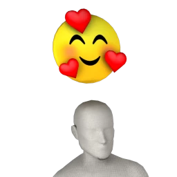 Cosmos In Love Floating Emoji