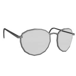 Foal Simple Round Sunglasses (Grey)