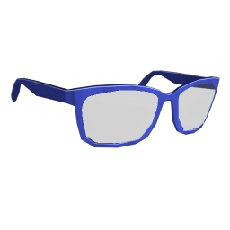 Foal Simple Square Sunglasses (Blue)