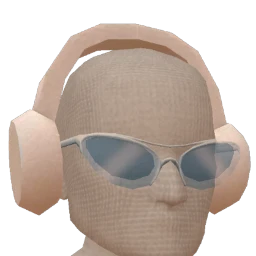 Front Row Iced Out Headphones And Glasses