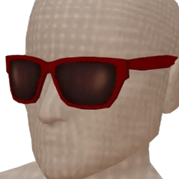 Ikon Elite Red Plastic Sunglasses