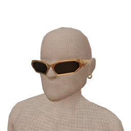 USAesthetics Golden Sunglasses