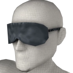 Palermo Satin Panther Eye Mask