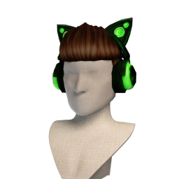 Cyber Kitty Headphones - Forest