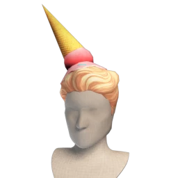 Dropped Ice Cream Hat