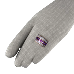 Bijouterie Superior Amethyst Ring