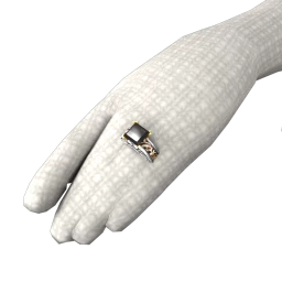 Bijouterie Nihility Black Diamond Ring