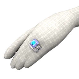 Bijouterie Prudence Zircon & Tanzanite Ring