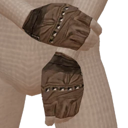 Delirious Steam Punk Brown Leather Gloves