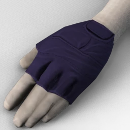 Biker Gang Leather Gloves 